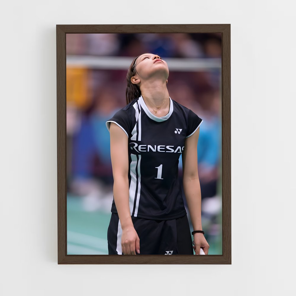 Poster Yuki fukushima – affiche Badminton (vue 5)